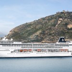 MSC Armonia nearby Cartagena (Spain)