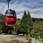 ingreso de la 1ra góndola durante las pruebas