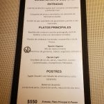 Carta Restaurante