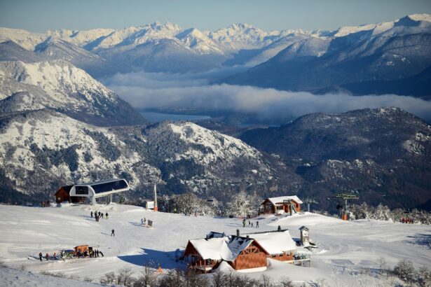 Paisaje de nieve en Cerro Chapelco, San Martín de los Andes