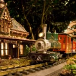 Trenes navideños en NY