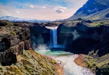 Escapadas de otoño en Neuquén: Termas, trekking corto y gastronomía Salto del Agrio