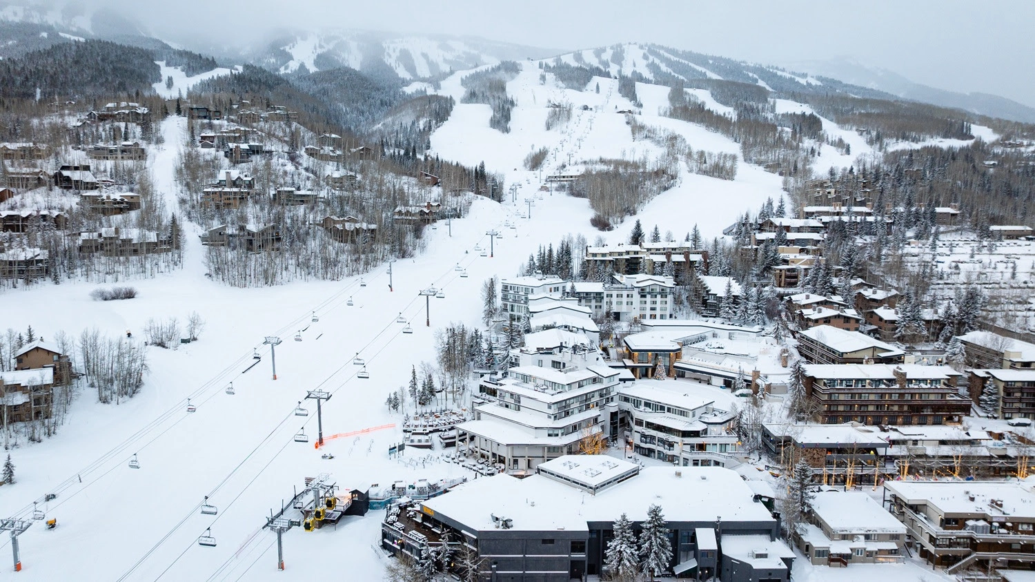 Snowmass durante el invierno