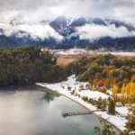 ruta de los siete lagos en invierno